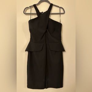 NWOT Criss-cross Black Cocktail Dress